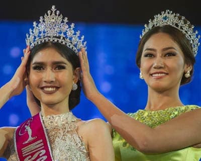 Zun Than Sin crowned as Miss Universe Myanmar 2017