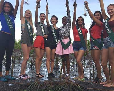 Miss Earth 2016 Contestants exploring Iligan City