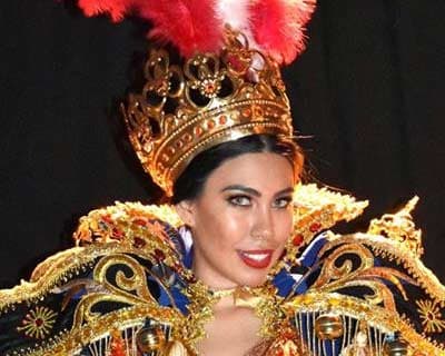 Giuliana Valenzuela from Peru takes home the award of Best in National Costume Competition