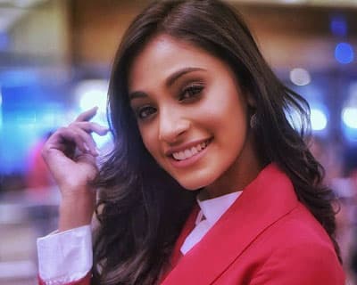 Anukreethy Vas departs for Sanya to begin her journey in Miss World 2018