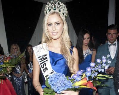 Sacha Livingston crowned Miss Ireland 2015