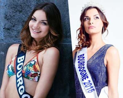 Naomi Bailly crowned as Miss Bourgogne 2016 for Miss France 2017