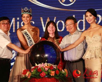 Miss World 2015 Host Signing Ceremony in China