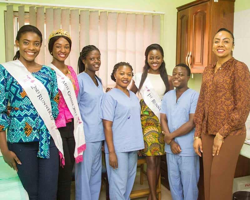 Miss Ghana organization saves the life of a 13-year-old!