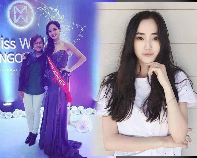 Enkhjin Tseveendash crowned Miss World Mongolia 2017
