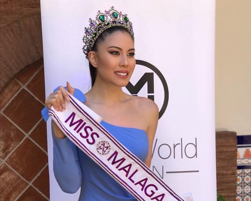 Jennifer Medalle from Málaga for Miss World Spain 2018