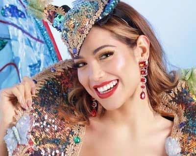 Viviana Vizzini’s national costume for Miss Universe 2020 inspired by Italy’s fight against covid