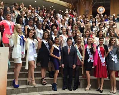 Miss International 2015 contestants enjoy Halloween themed charity event