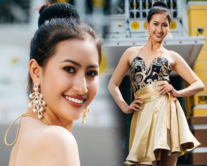 Khloem Sreykea as Miss Grand Cambodia, our favourite for Miss Grand International 2017