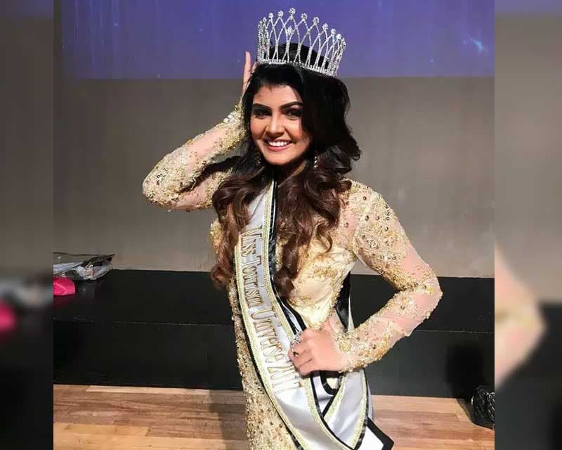 Nishita Purandare from India wins Miss Tourism Universe 2017