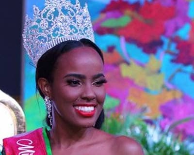 Savahnn James of Roseau crowned Miss Dominica 2020
