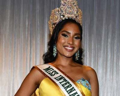 Evanjelin Elchmanar crowned Miss International United Kingdom 2021