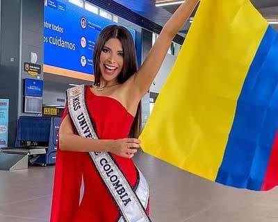 Colombia’s Laura Olascuaga departs to USA for Miss Universe 2020