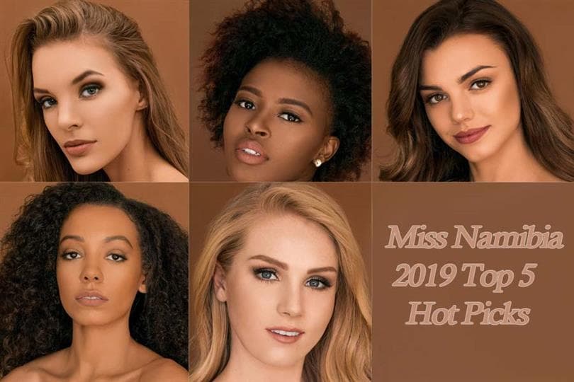 Miss Namibia 2019 Top 5 Hot Picks