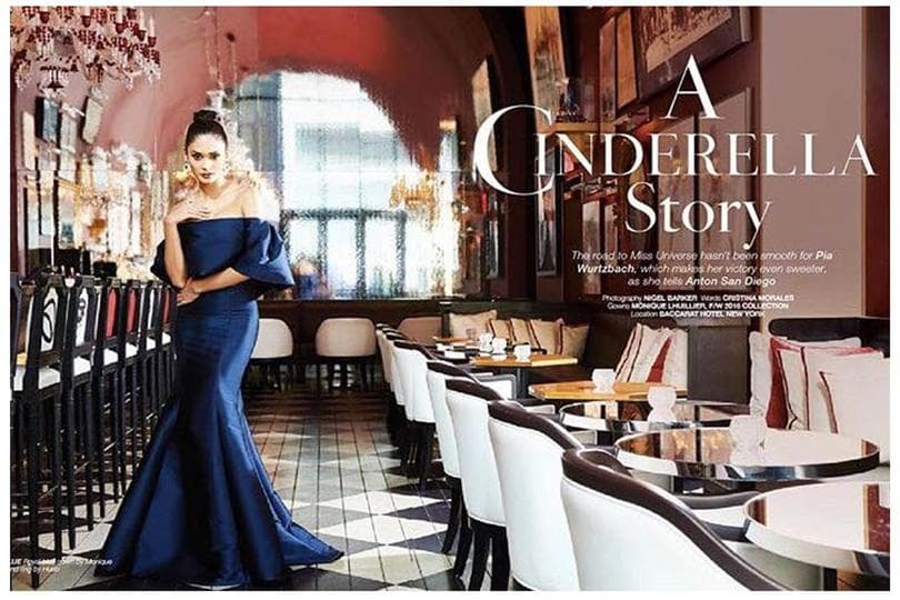 Pia Wurtzbach spells magic on Tatler Magazine Phillipines