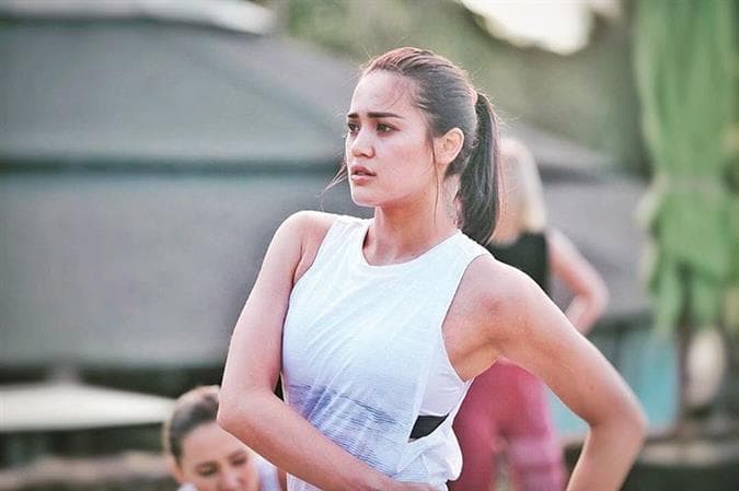 A sporty touch to Binibining Pilipinas with Michele Gumabao