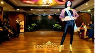 Elfin Pertiwi Rappa Miss Indonesia International 2014 Press Conference