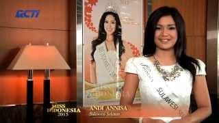 Andi Annisa Lasyah for Miss Indonesia 2015