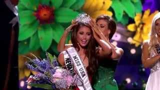 Nia Sanchez Miss USA 2014 crowning moment