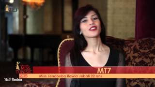 Rawia Jebali Miss Tunisie 2015 contestant introduction