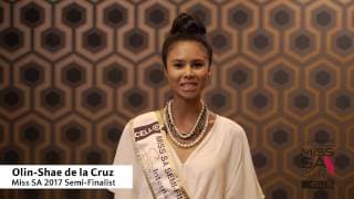 Introduction Video of Olin Shae de la Cruz Miss South Africa 2017 Contestant from Johannesburg, Gauteng