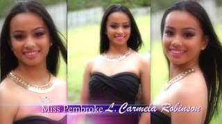 Miss Pembroke 2014 L. Carmela Robinson Interview