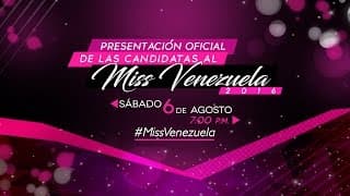 Miss Venezuela 2016 Official Press Presentation