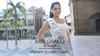 Mariem Suarez Cuellar Miss Grand Bolivia 2017 Introduction Video