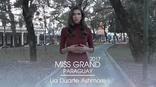 Lia Duarte Ashomore Miss Grand Paraguay 2017 Introduction Video