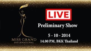 Miss Grand International 2014 Preliminary Round Swimsuit Part 1