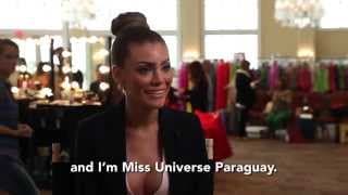 Sally Jara Davalos Paraguay Miss Universe 2014 Official Interview