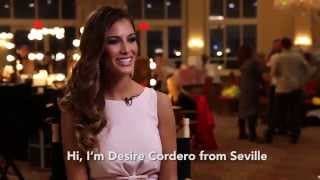 Desiree Cordero Spain Miss Universe 2014 Official Interview