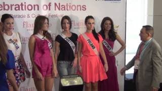 Miss Universe 2014 Celebration of Nations Parade PART 2
