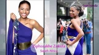Miss Universe 2014 Contestants from Africa