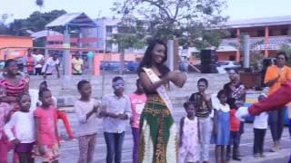 Maggaly Ornellia Emmanuelle Nguema Gabon Miss Universe 2014 Official Interview