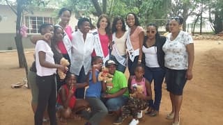 Miss South Africa 2017 Top 12 Finalists helped and spread love at Lethukukhanya Care Centre