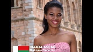 Samantha Todivelou Contestant from Madagascar for Miss World 2016 Introduction