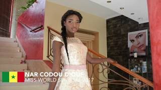 Nar Codou Diouf Miss World Senegal 2017 Introduction Video