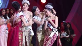 Miss Universe Gabriela Isler visit to Indonesia