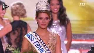 Miss France 2015 Camille Cerf crowning moment