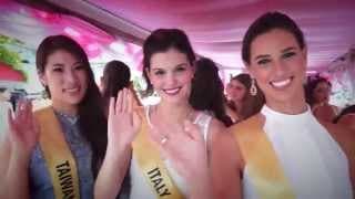 Miss Grand International 2015 Welcome Parade at Trat Province