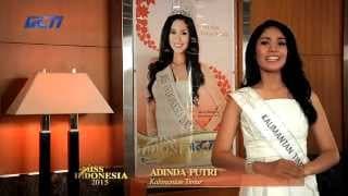 Adinda Putri for Miss Indonesia 2015