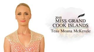 Teau McKenzie Miss Grand Cook Islands 2018 Introduction Video