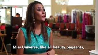 Claudia Tavel Bolivia Miss Universe 2014 Official Interview