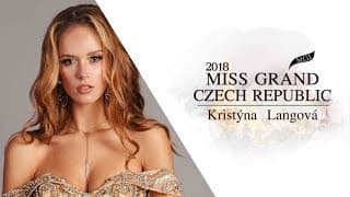 Kristyna Langova Miss Grand Czech Republic 2018 Introduction Video