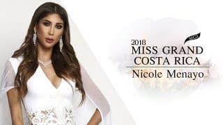 Nicole Menayo Miss Grand Costa Rica 2018 Introduction Video