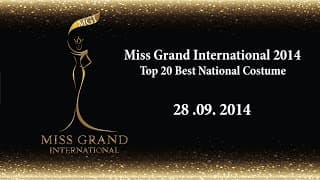 Miss Grand International 2014 National Costume Top 20