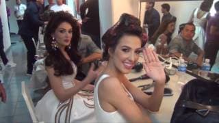 Miss Venezuela 2016 contestants presentation after cameras
