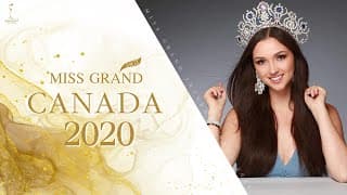 Sara Winter Miss Grand Canada 2020 Introduction Video