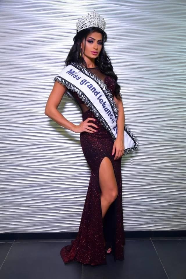 Anastasia Abou Mitri Miss Grand Lebanon 2018, Finalist Miss Grand International 2018 (Photo Courtesy: MGI Official)